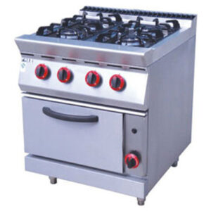 Cooking Range with 4 Burner & Oven